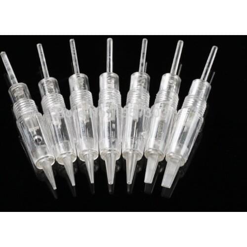 10pcs (Screw) Cartridge Needles Permanent Makeup Eyebrow Lips Micro Needles