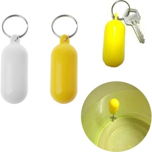Swimming Drifting Beach Floating Foam Keychain Swimming Marine Float Key Rings F3MF