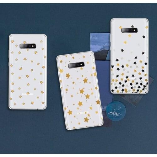 Galaxy stars universe Phone Case Transparent For Samsung Galaxy A S Note J 5 8 51 2016 Prime 20 Ultra 6 7 Edge PLUS 21