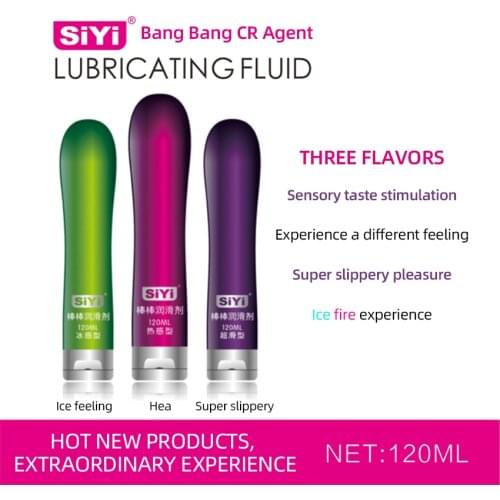 120ML Sex Essential Oil Female Enhancement Lubricant Adult Anal Vagina Ice Sensation and Heat Sensation Super-smooth Lubricant