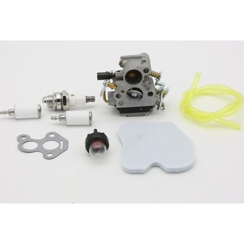 Carburetor Fit For Husqvarna 235 235E 236 240 240E Chainsaw 574719402 545072601 With Air Filter Spark Plug Primer Bulb Fuel Line