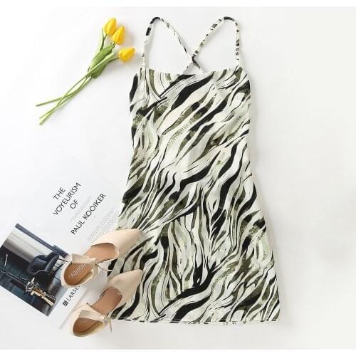 Summer Women Dress Print Color Strap Sexy Beach Style Dresses Backless Autumn Mini Female Vestido Elegant Fashion New Hot C2715