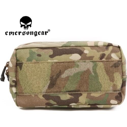 EMERSONGEAR Tactical Action Pouch Mag Pack Utility Multi-function Tool Bags Airsoft Hunting Vest Panel Hook And Loop Patch