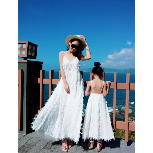 Mommy And Me Princess Girl Long Dresses Baby Girl Dress Photograph Mother Daughter Matching Clothes Holiday Looks