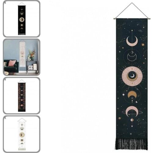 Wall Decor Fine Workmanship Moon Phase Wall Hanging Tapestry for Living Room