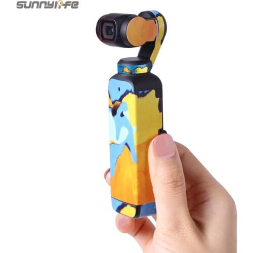 Sunnylife PVC Stickers Protective Skin Film Scratch-proof Decals Accessories for Pocket 2 Handheld Gimbal Camera