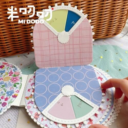 Gear Rotation Pop-up Cutting Dies 2021 for Scrapbooking Dies Memory Paper Craft Midodo New Metal Cutting Dies