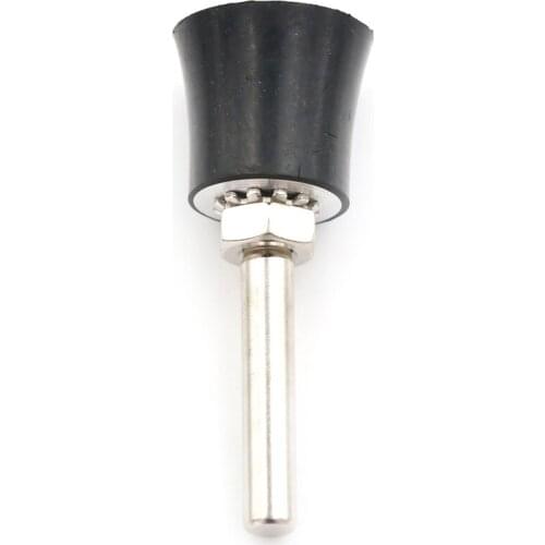 Rubber Sanding Disc Holder Roll & Lock Rotary Pad Holder 6mm Shank Sanding Disc Holder For Polishing Abrasive Discs