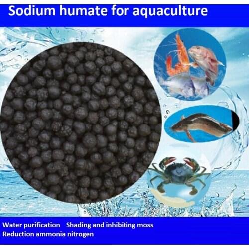 Sodium humate ball for aquaculture Detoxification, deodorization, water improvement reduction ammonia nitrogen and nitrite