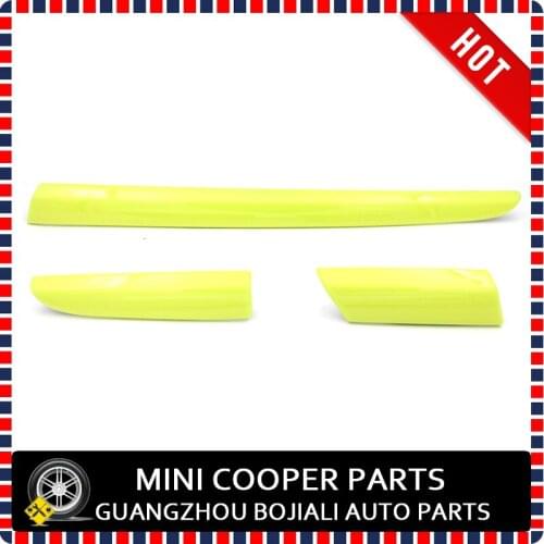 Brand New ABS Material UV Protected Yellow Color Dashboard cover for Clubman F54(3pcs/Set)