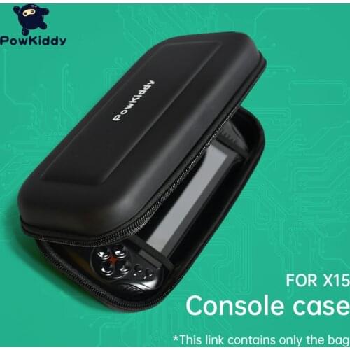 Powkiddy X15 For Switch Lite 5 "Large Screen Handheld Console Bag Protective Cover Retro Handheld Game Console Bag Easy To Carry