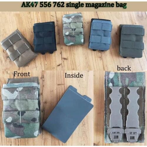Tactical Hunting Equipment 5 56 / 762 / AK47 Single Link Cartridge Bag Multicam Vest MOLLE MAG Cartridge Bag Kit