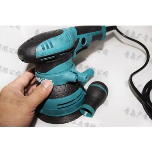 Newest Japan BO5041 Woodworking Sandpaper Polishing Machine Vacuuming Disc Sander Furniture Polisher 300W 4000-12000 opm