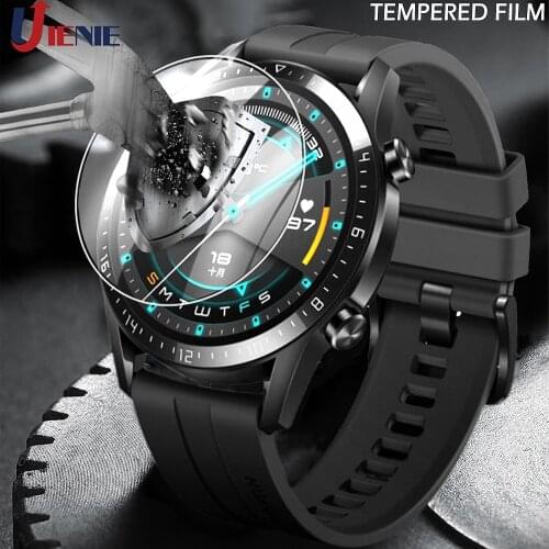 For Huawei GT GT2 46mm Tempered Glass Film Guard for gt 2 Pro 46mm/2e/ GS Pro Smart Watch Screen Protector Protective Glass Film