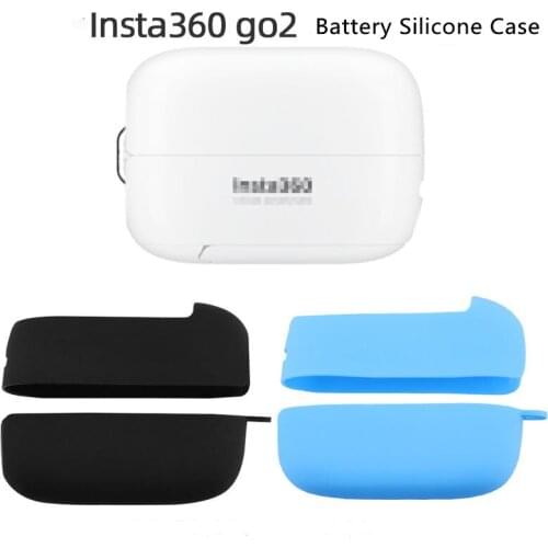 Suitable for Insta360 Go 2 Battery Box Silicone Protective Cover Accessories for Insta360 Go 2 Silicone Protective Cover