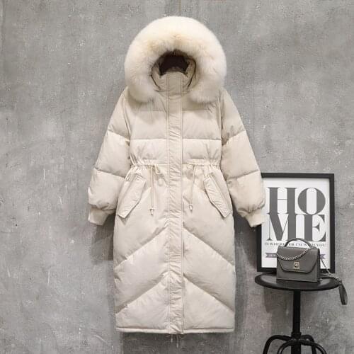 Winter Coat Women Parkas Puffer Jacket Jackets for Women 2021 Female Hooded Clothes Lady Fur Collar Coats Manteau Femme HLY157