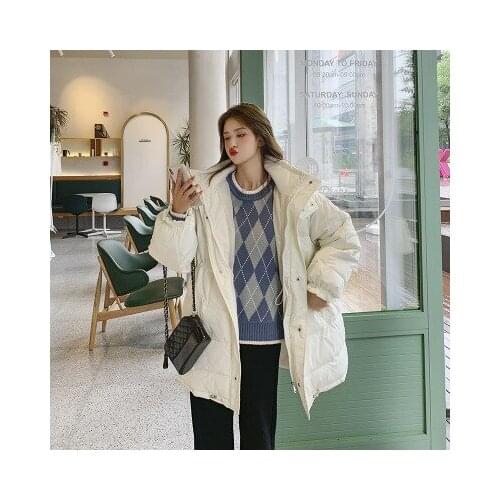 Winter Long Maternity parka Coat for Pregnant Women Winter Warm Pregnacy Down Jacket with Waist Belt Fashion Outerwear Overcoat