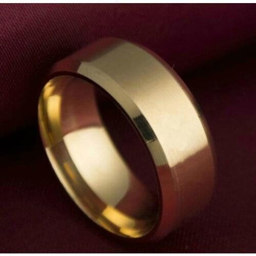 Gold rings for women Ring Men Titanium Black / Silver Ring /3 color