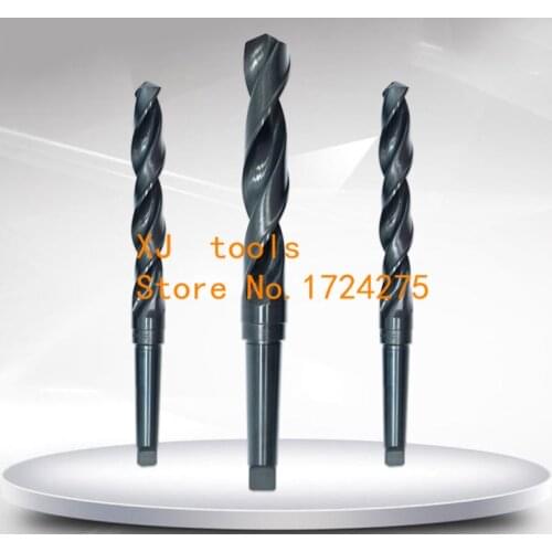 1pcs HSS 31/31.5/32/32.5/33/33.5/34mm Diameter Electric Taper Shank Twist Drilling Drill Bit , HSS high speed steel drill bit