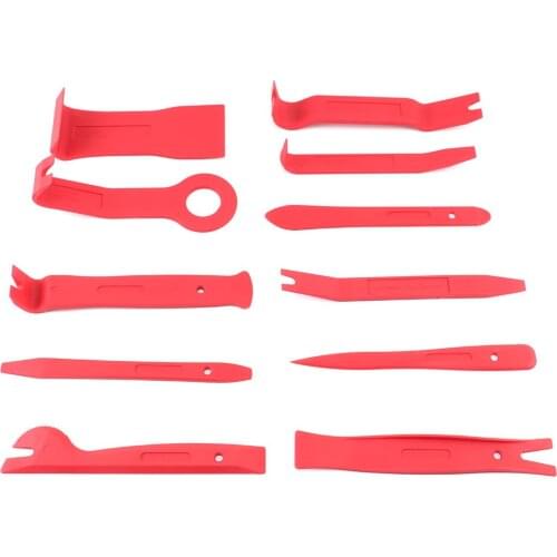 Veconor Removal Tools Automobile Puller Radio Audio Panel Door Repair Clip Trim Removal Pry Tool Nylon Material With Black Pouch