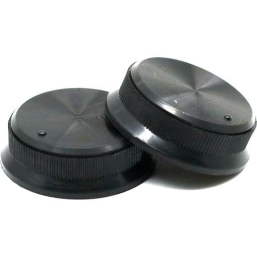 2PCS 40X12mm Potentiometer Encoder Band Switch Plastic Knob Caps 40*12mm 6mm Flower Shaft Hole Adjustment Cap