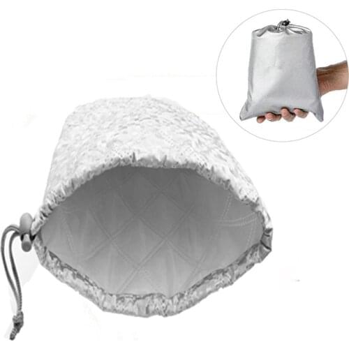 2PCS Car Side Mirror Protective Cotton Thickening Cover Waterproof Frost Guard Mirror Cover For Rear View Mirror