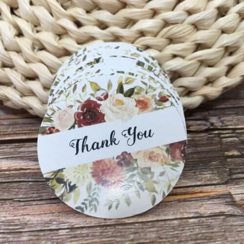 4cm/100pcs/ ForParty /Christmas/ Gift Tags/Thank You Wedding Tags /HandmadeThank You Tag