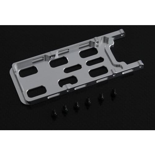 Aluminum Metal Align Trex 600 Battery Tray Mounting Plate RC Helicopter Part