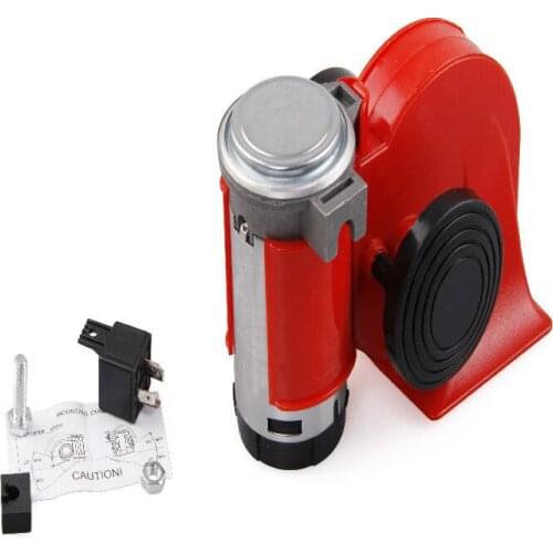 Car Snail Horn 12v Waterproof Treble Motorcycle Horn Electric Horn Car Coaxial Speaker