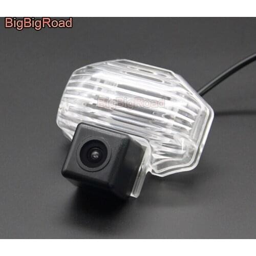 BigBigRoad Car Rear View Parking Backup Camera For Corolla Vios Avensis 2007-2011 Previa Waterproof Night Vision