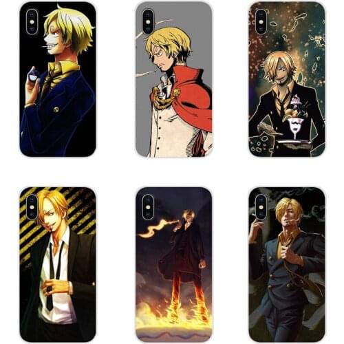 For Samsung Galaxy S2 S3 S4 S5 Mini S6 S7 Edge S8 S9 S10E Lite Plus Anime One Piece Vinsmoke Sanji Accessories Phone Cases Cover