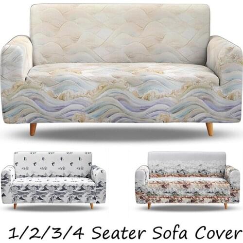 1/2/3/4seats Elastic Stretch Sofa Covers Living Room L Shape Couch Cover Spandex Sofa Protectors Washable Dustproof Slipcovers