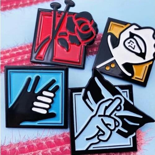 Hot Anime Jujutsu Kaisen Metal Badge Souvenir Itadori Yuji Fushiguro Megumi Kugisaki Nobara Gojo Satoru Button Brooch Pin Medal