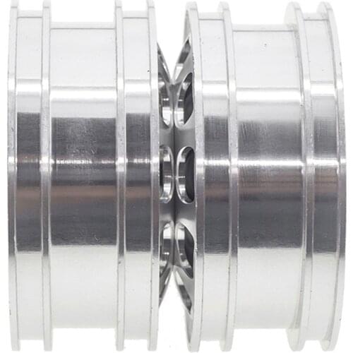 Corrosion Resistant CNC Metal Wheel Rim Front/ Rear Wheel Hub 1 pair for 1/14 Tamiya Tractor Accessories