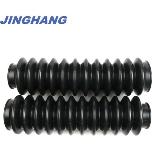 Fit Honda ATC Big Red 250ES 85 86 87 Front Fork Shock Boots - Black