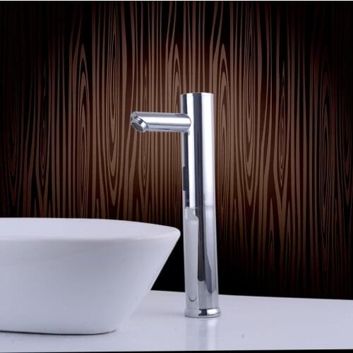 Battery Power Sensor Water Saving Faucet Touchless Hot Cold Water Mixer Tap Automatic Faucet Mixer Hands Free Electric Tap