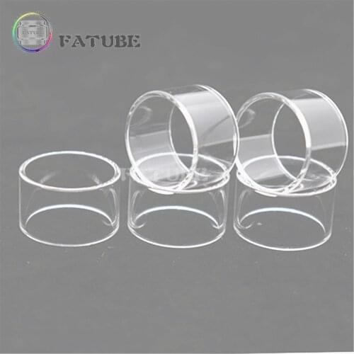 FATUBE 5pcs GLASS CUPS for Solomon 2 / Solomon 3 Aladdin MTL Stacked RTA GLASS TUBE