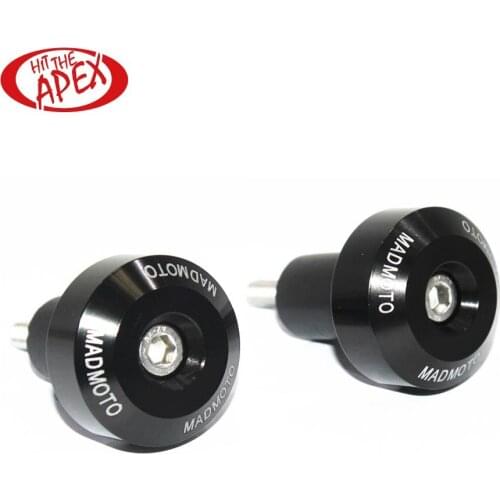 Universal Anti Vibration Handlebar End Plugs Motorcycle Bar end Plug Grip, Handlebar weights Dampener 22mm 7/8 "