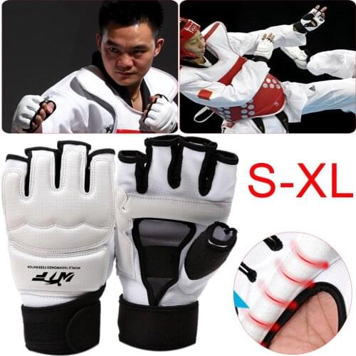 High Quality Taekwondo Boxing Gloves WTF Ankle Protector Palm Protect Guard Judo Wesing Martial Arts Gloves Karate Equipment