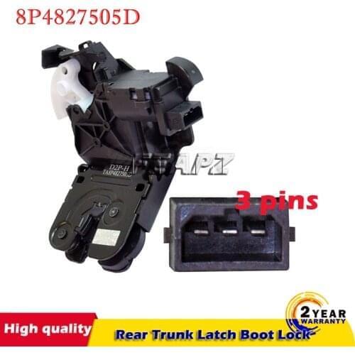 Rear Trunk Latch Boot Lock Mechanism for Audi A3 A4 A6 Allroad TT Q7 8P4827505D 8P4827505B 8P4827505A 8P4827505C