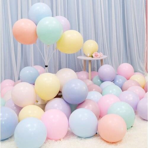 10pcs 12inch Globos Ballons Decoration Birthday Wedding Jungle Party Balloons Babyshower Boy Macaron Latex Red Birthday Balloons