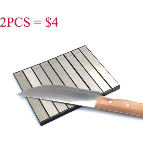 4pcs Diamond stone Professional knife sharpener Sharpening system Accessories Whetstone 400 Grit Sharpening stone set Apex blade