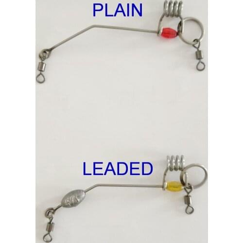 5 X sea fishing Non Return Live Bait Slider Beach Rock Fishing Rig