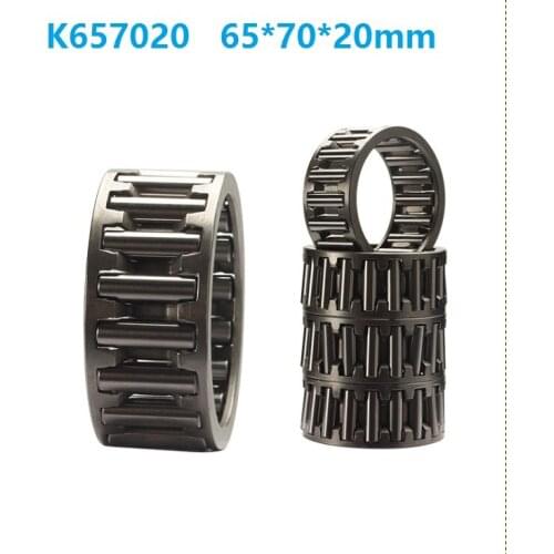 50pcs K657020 K65X70X20 radial needle roller and cage assemblies 65x70x20mm needle roller bearing