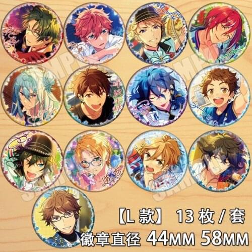 58mm Idol dream Ensemble Stars FineTrickstar badge Brooch Acrylic Button