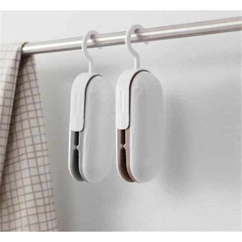 New 60pcs Mini Heat Sealing Machine for Bags Handy Heater Package Sealer Clamps for Kitchen Packing Machine for Food