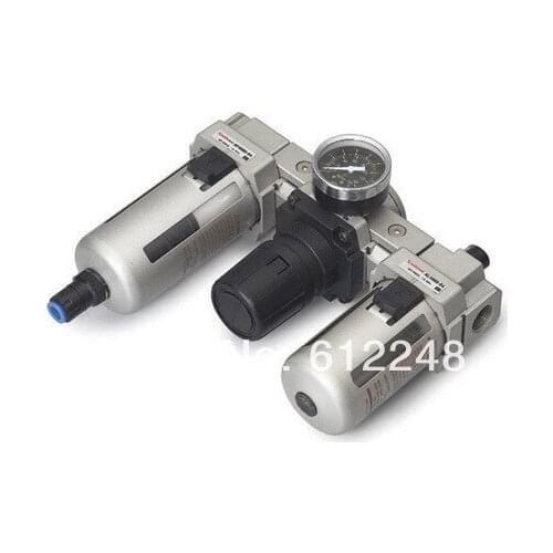 AC AC3000-03 AC3000-03D Air Filter Combination SNS PNEMATIC PARTS SMC type Modular Type F.R.L. Unit AC(AF3000+AR3000+AL3000)