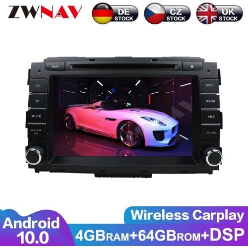Android 10 IPS Screen PX6 DSP For KIA Carnival 2014 2015 2016 2017 2018 Car DVD Player GPS Multimedia Player Radio Audio Stereo