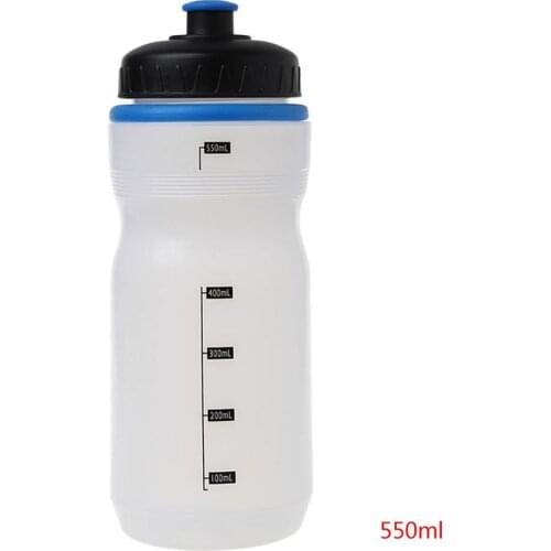 Water Bottle 550ml Outdoor Sports Cycling Running Camping Hiking PELD Drinking Cup Portable Leak Proof MTB Bik