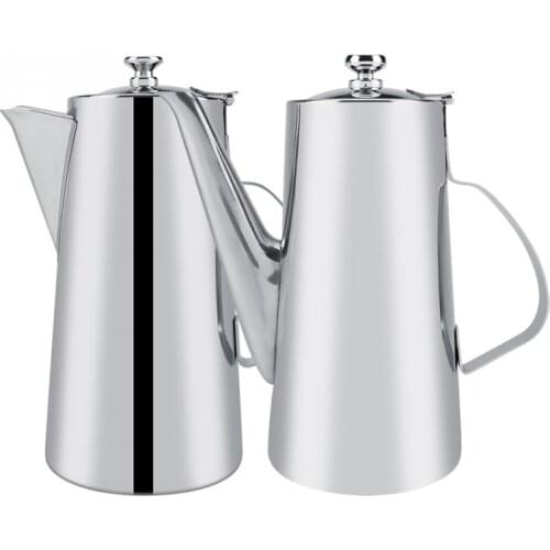 2L Family Accessories Stainless Steel Coffee Kettle Coating Long Mouth Spout Teapot Water Jug Home Kitchen Tool